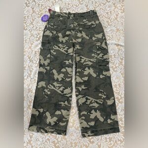THE ARIZONA jean company camper cargo guys size 12 husky camo pants NWT